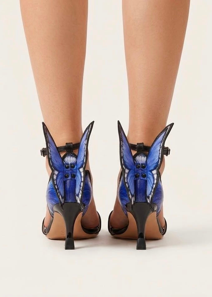 Blue Monarch Slim Heel